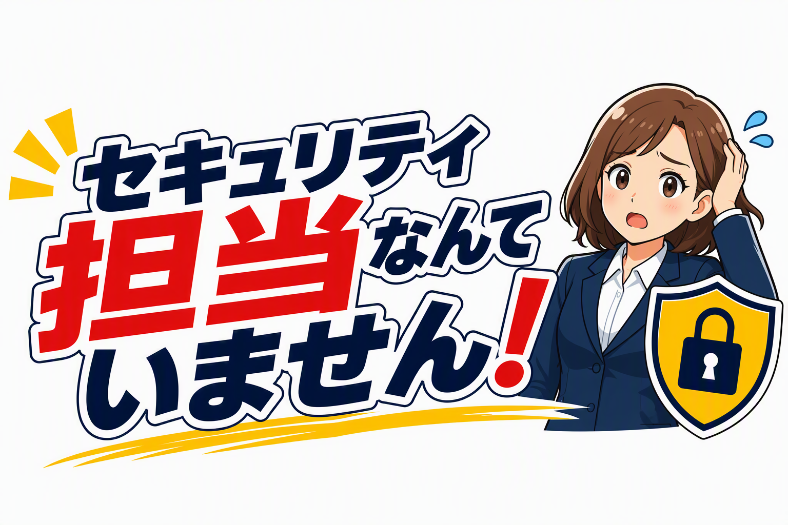 セキュリティ担当なんていません!